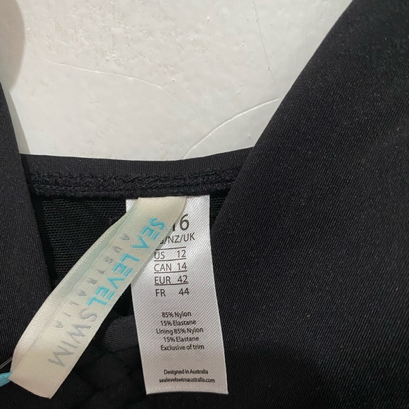 BLACK Sea Level Swim Australia D&DD Cup - 12 - NWT - Picture 7 of 9